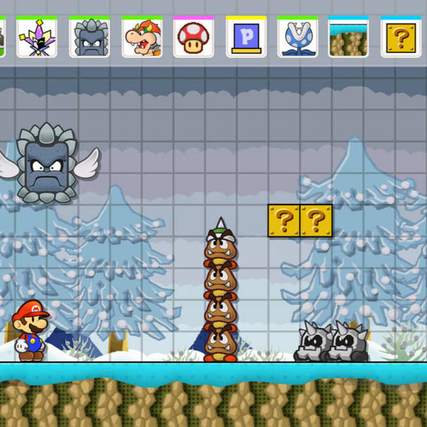 Paper Mario Theme Concept (SMM2)