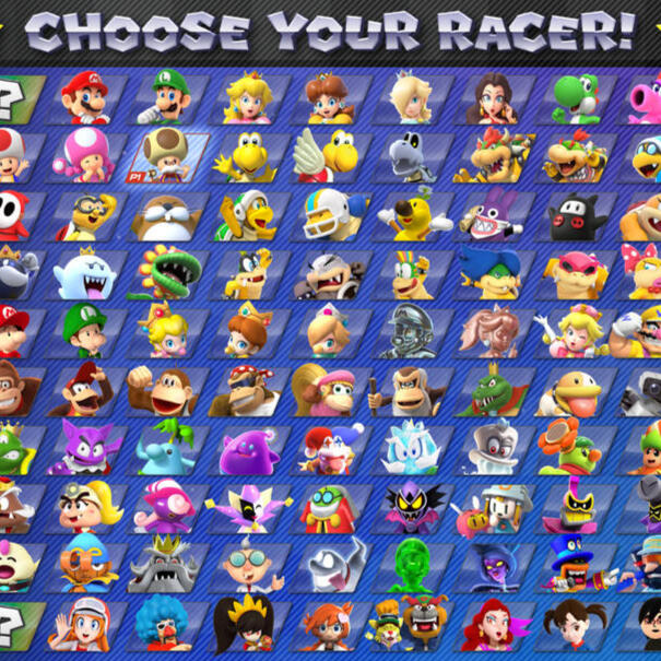 Mario Kart 9 Roster Concept