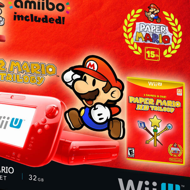 Paper Mario HD Trilogy Bundle (2015)