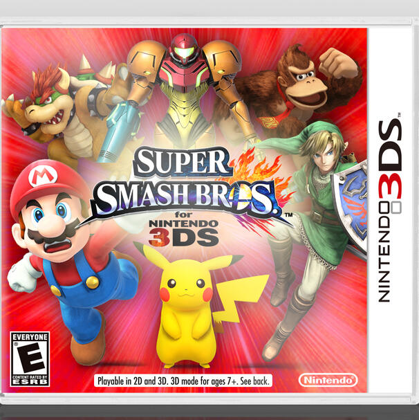 Super Smash Bros. for Nintendo 3DS Boxart
