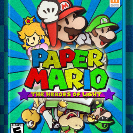 Paper Mario: The Heroes of Light Boxart