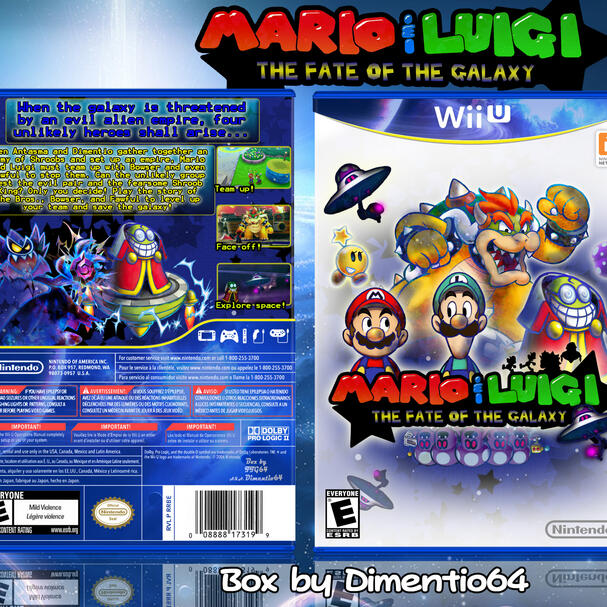 Mario & Luigi: The Fate of the Galaxy Boxart