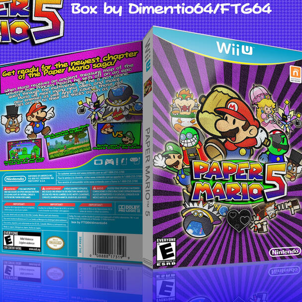 Paper Mario 5 Boxart