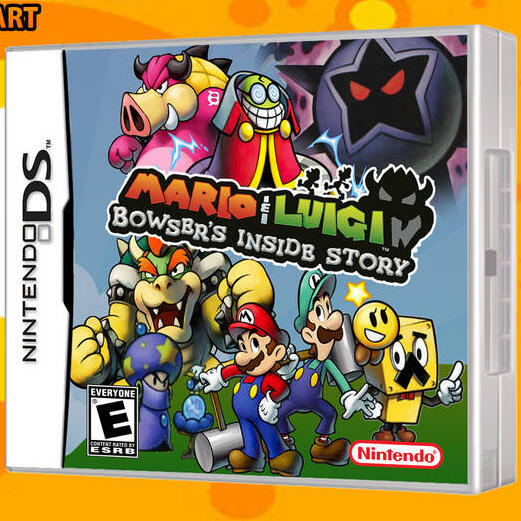 Mario & Luigi: Bowser's Inside Story Boxart