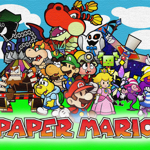 Paper Mario Wallpaper (2012)