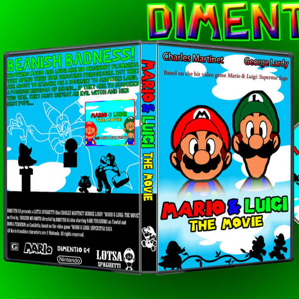 Mario & Luigi: The Movie Boxart