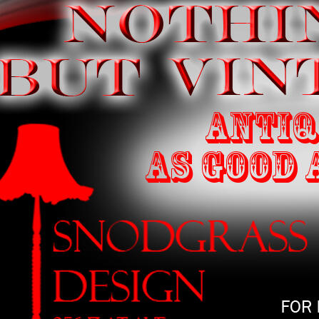 Snodgrass Design Ad (2012)