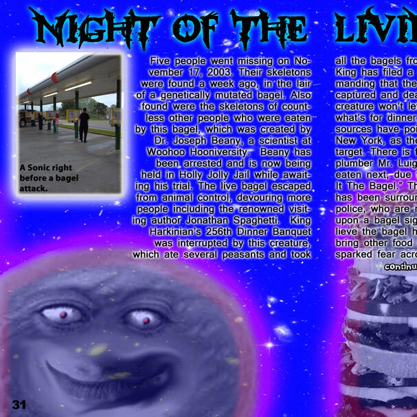 RANDOM Magazine Spread (2012)